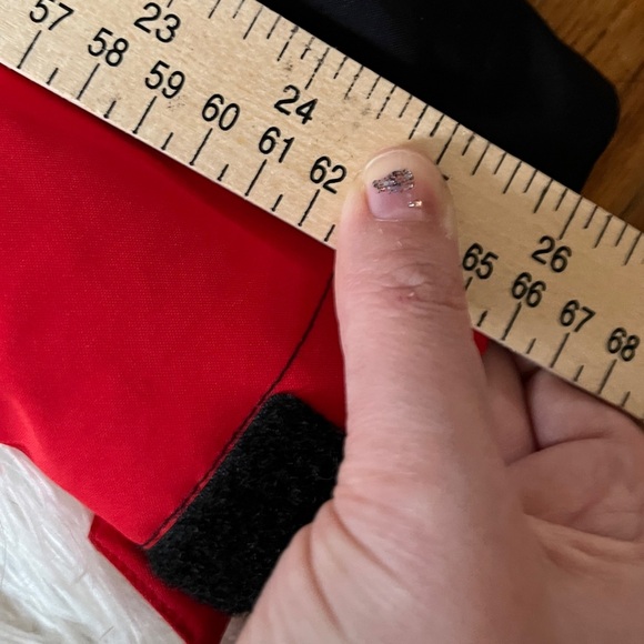 New Rossignol Insulated Ski Jacket Teen XL Black Red Luxe Performance - Picture 15 of 16